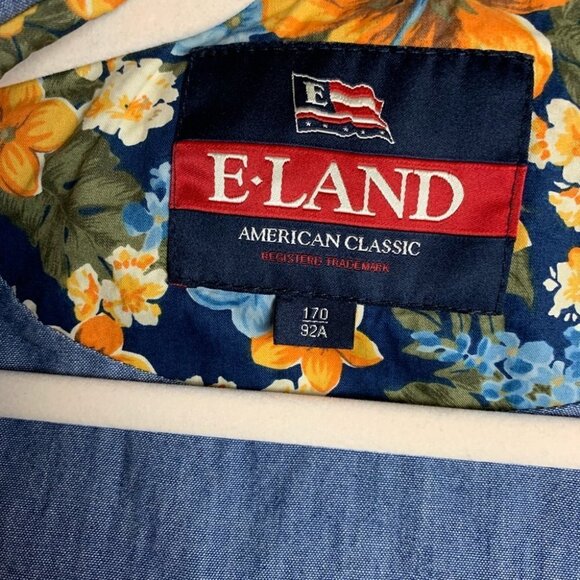 E•Land American Classic Floral Coat  Size Small - Picture 10 of 11